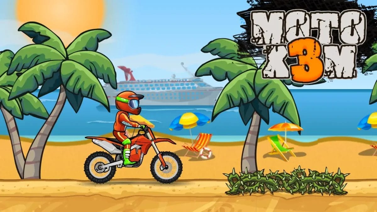 Moto X3M dirt bike games for school