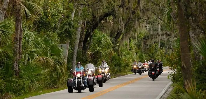 daytona bike week oromond beach scenic loop